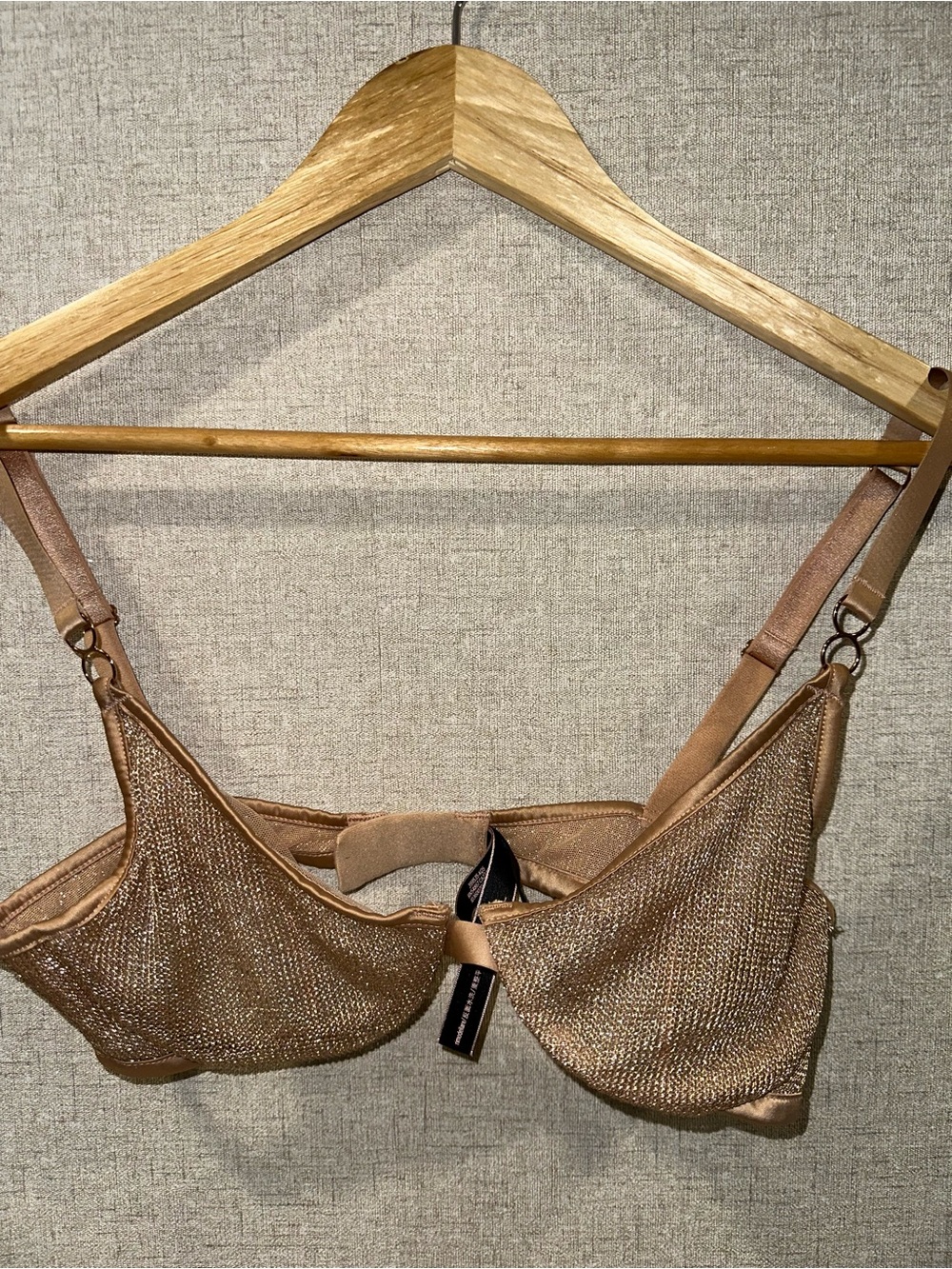 Victoria's Secret Shimmery Bronze Underwire Bra